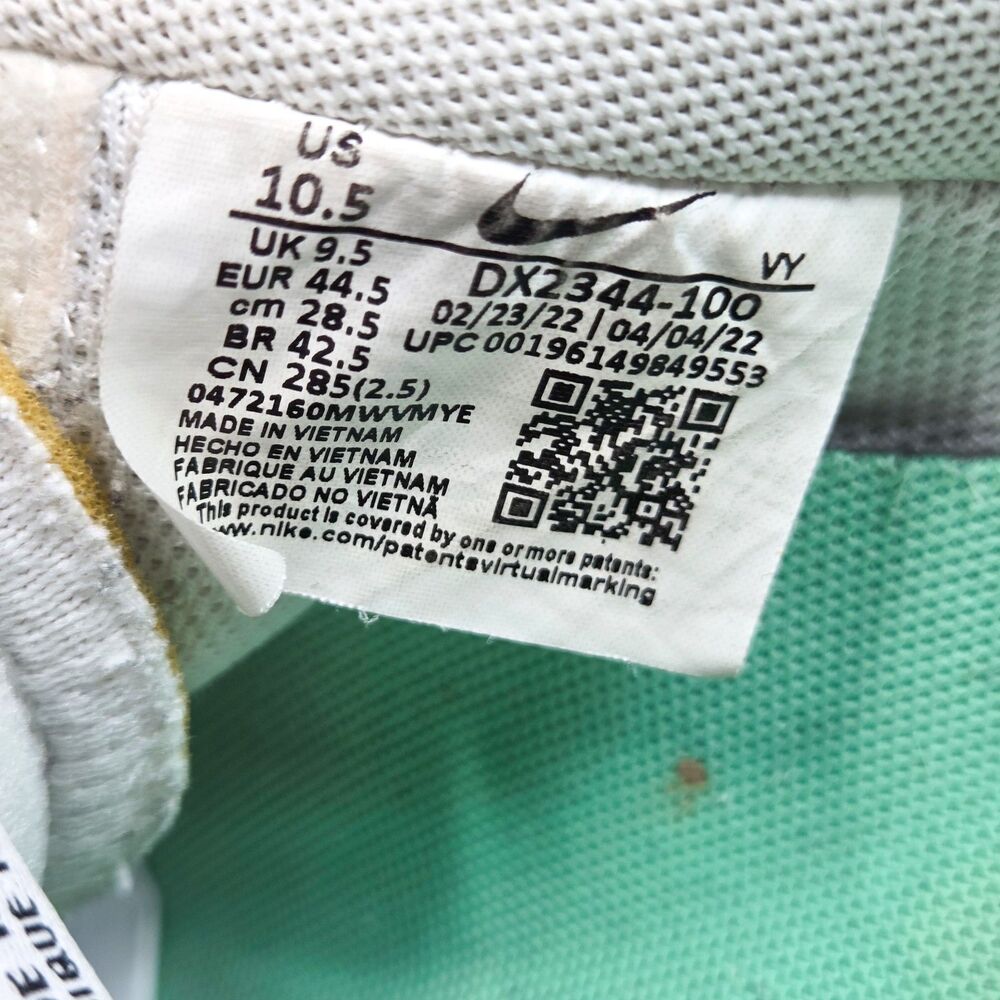 Nike Air Force 1 ’07 LV8 Nike 101 Men’s 10.5 Women’s 12 DX2344-100 - Picture 6 of 9